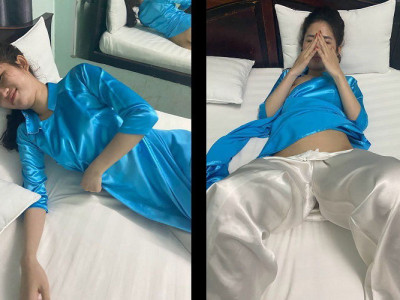 Anh người yêu nghiện áo dài chơi thôi mà bắt em thay 2 bộ đồ