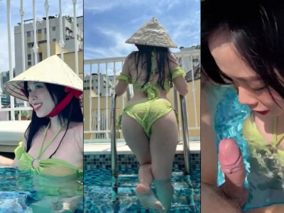 Đội nón là em PG gạ tình tại hồ bơi